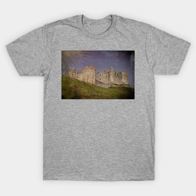 Artistic Warkworth Castle T-Shirt by Violaman